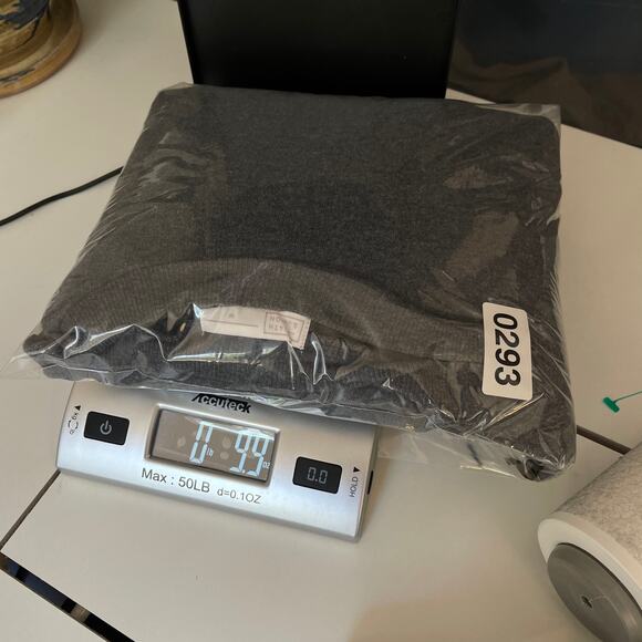 14th & Union Gray Peplum Sweatshirt Women’s M Casual Chic Cottagecore Preppy - Picture 8 of 8